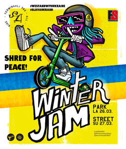 Winter Jam "Shred for Peace" 25-26.3